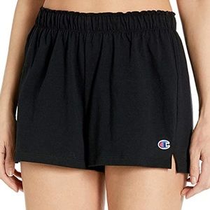 Black Champion Shorts (Champion Practice Shorts, Cotton Jersey Shorts)